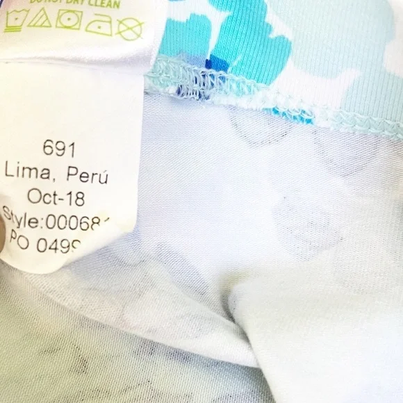 Lilly Pulitzer Peacock Print Bow Leggings